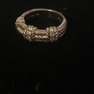 Judith Ripka ring- size 8 ❤️